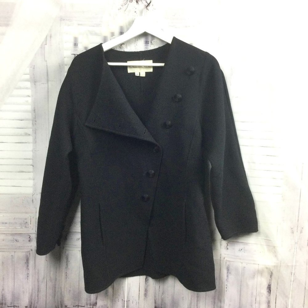 Vintage Oscar De La Renta Blazer Jacket Coat 10